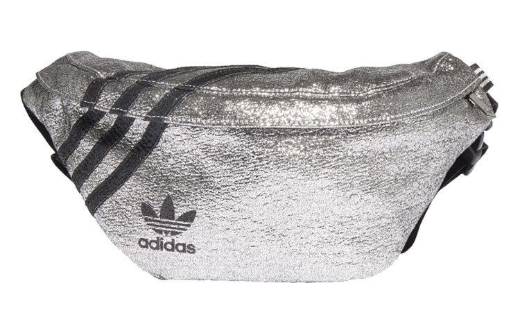 

Поясная сумка унисекс adidas originals, Серебристый/Черный