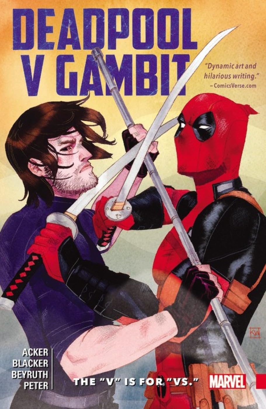 

Deadpool V Gambit: The "V" Is for "Vs." (Marvel Enterprises)