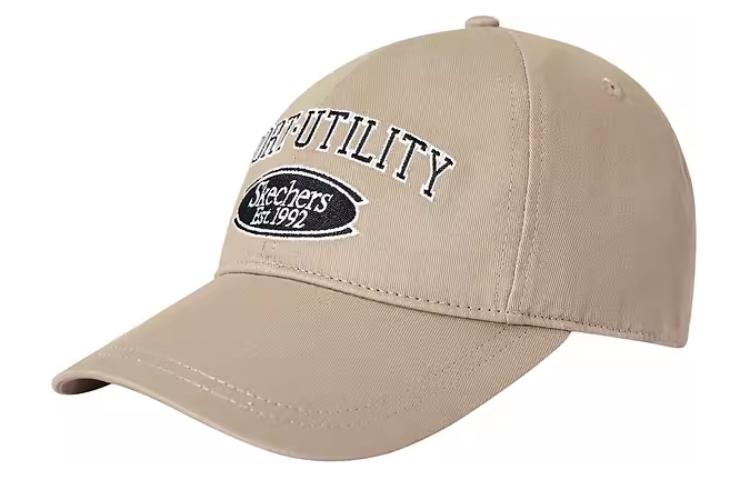 

Skechers Бейсболка унисекс бежево-коричневая, Beige Brown