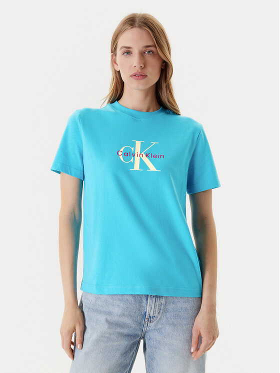 

Футболка обычного кроя Hero Classic LV047B865G Calvin Klein Jeans, синий