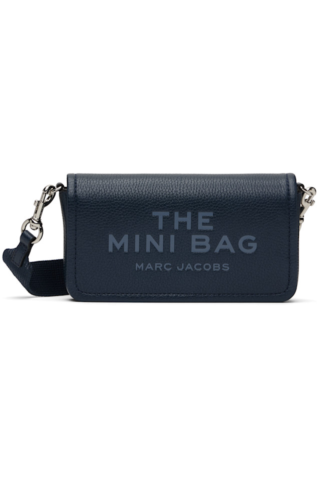 

Кожаная мини-сумка Marc Jacobs, синий