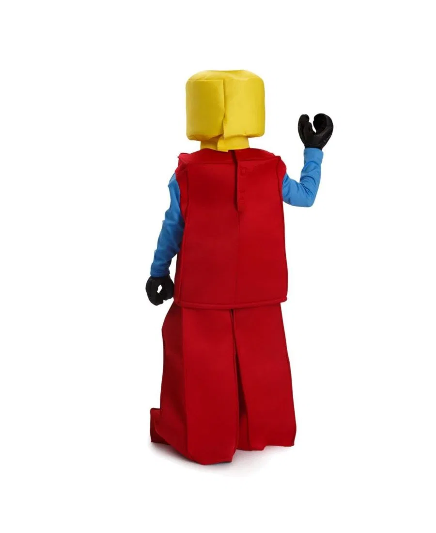 Детский костюм ниндзя из игрушечных блоков Dress Up America, красный — фото 2