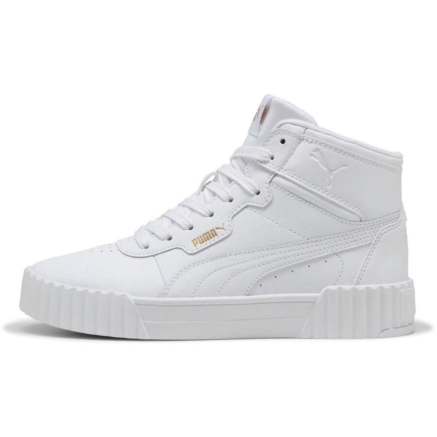 Кроссовки Puma Carina 3.0 Mid, белые, женские