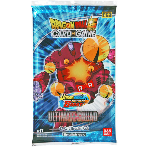 

Карточная игра Bandai Dragon Ball Super TCG: Unison Warrior 8 - Ultimate Squad [B17] Booster Pack