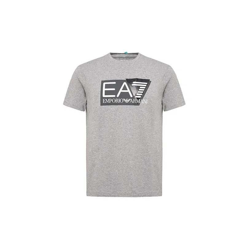 Футболка EA7 мужская, серая EMPORIO ARMANI, Gray