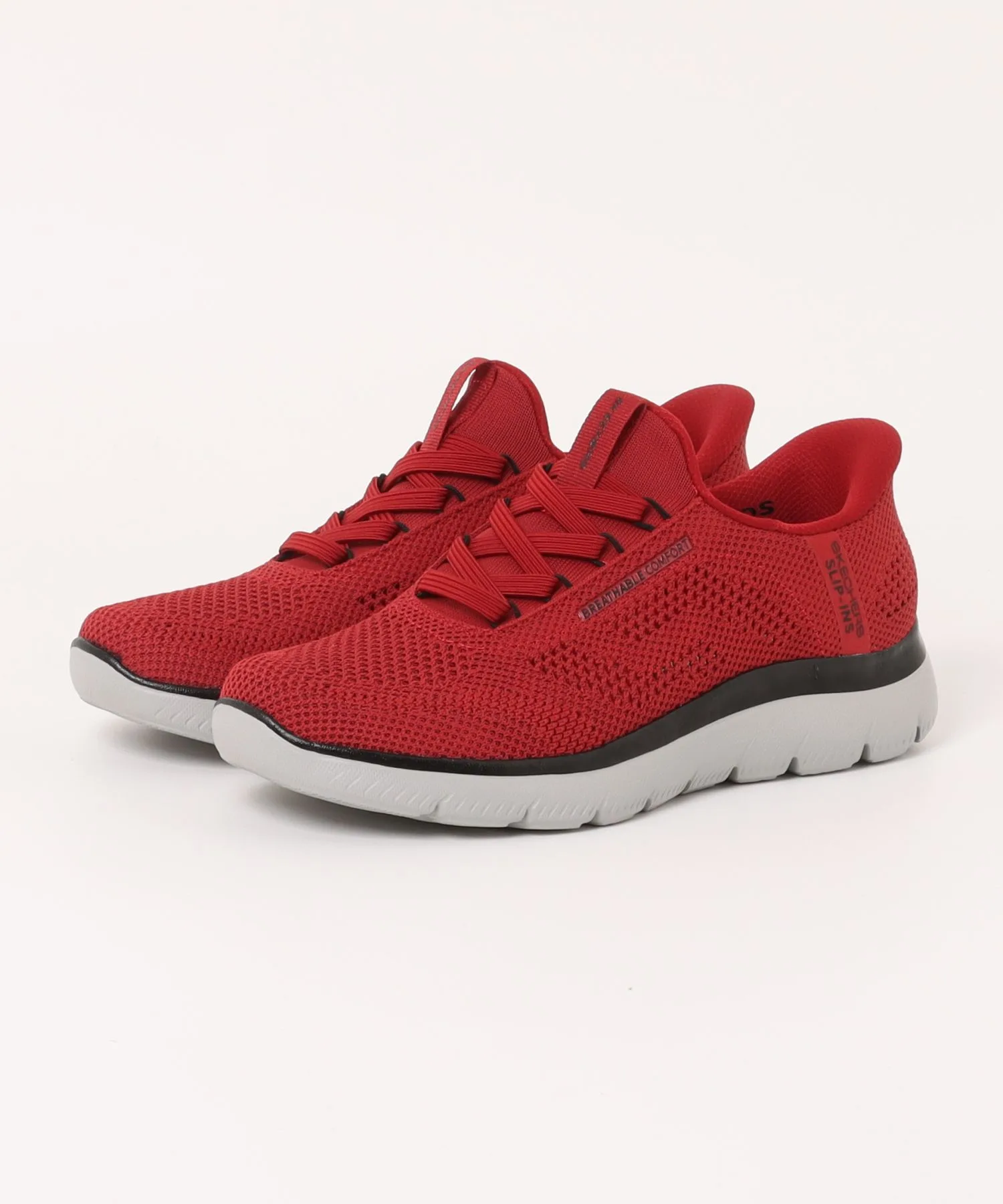 Мужские кроссовки без шнуровки Hands Free Slip-ins SUMMITS SKECHERS красные