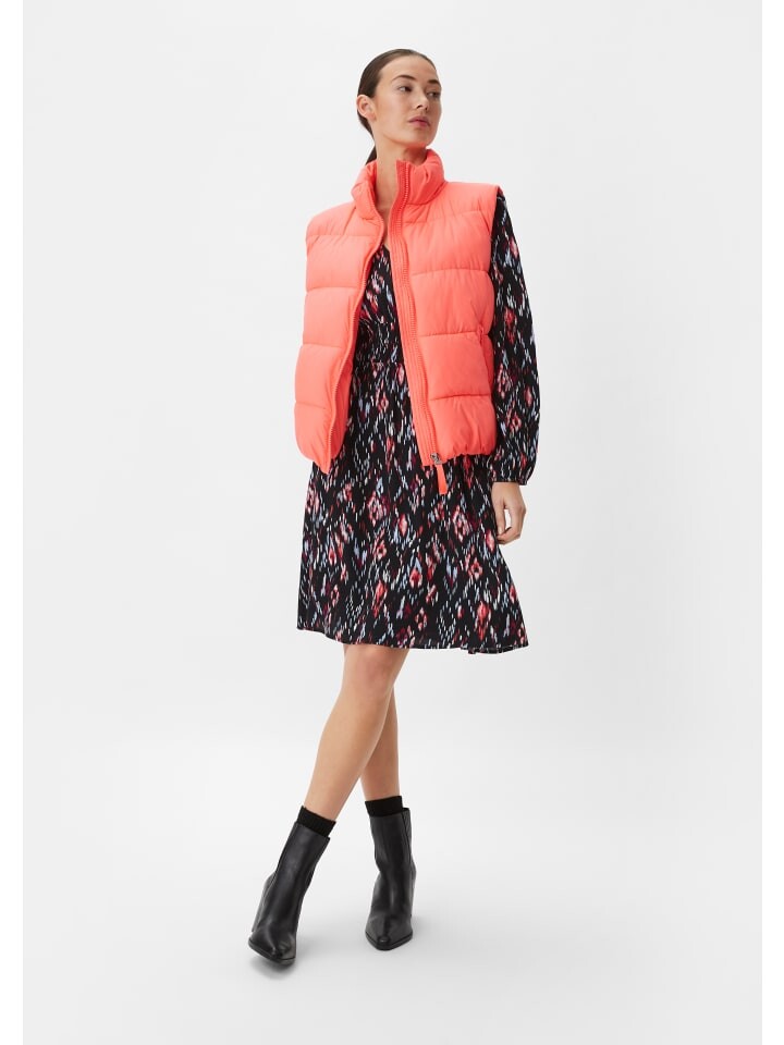 

Короткое платье comma CI Kleid kurz, цвет Mehrfarbig-schwarz