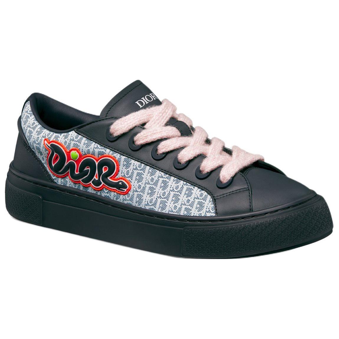 DIOR Кроссовки KAWS B33 Low top Skateboard Shoes мужские синие белые Limited Edition Numbered Edition — фото 4