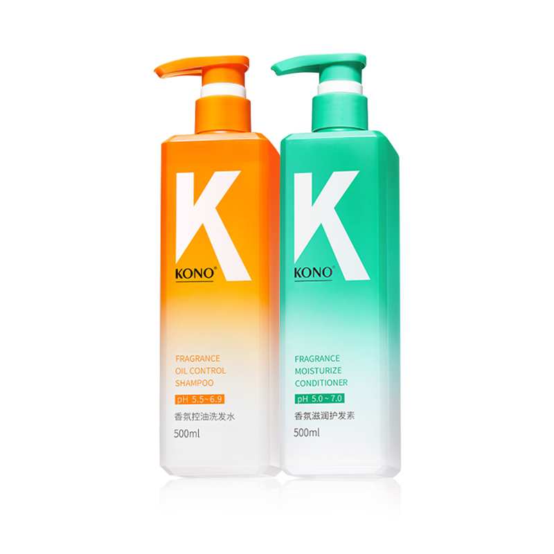 Шампунь Kali Scent для контроля жирности и удаления перхоти, лечение перхоти, уход за волосами, 500мл*2 KONO — фото 4