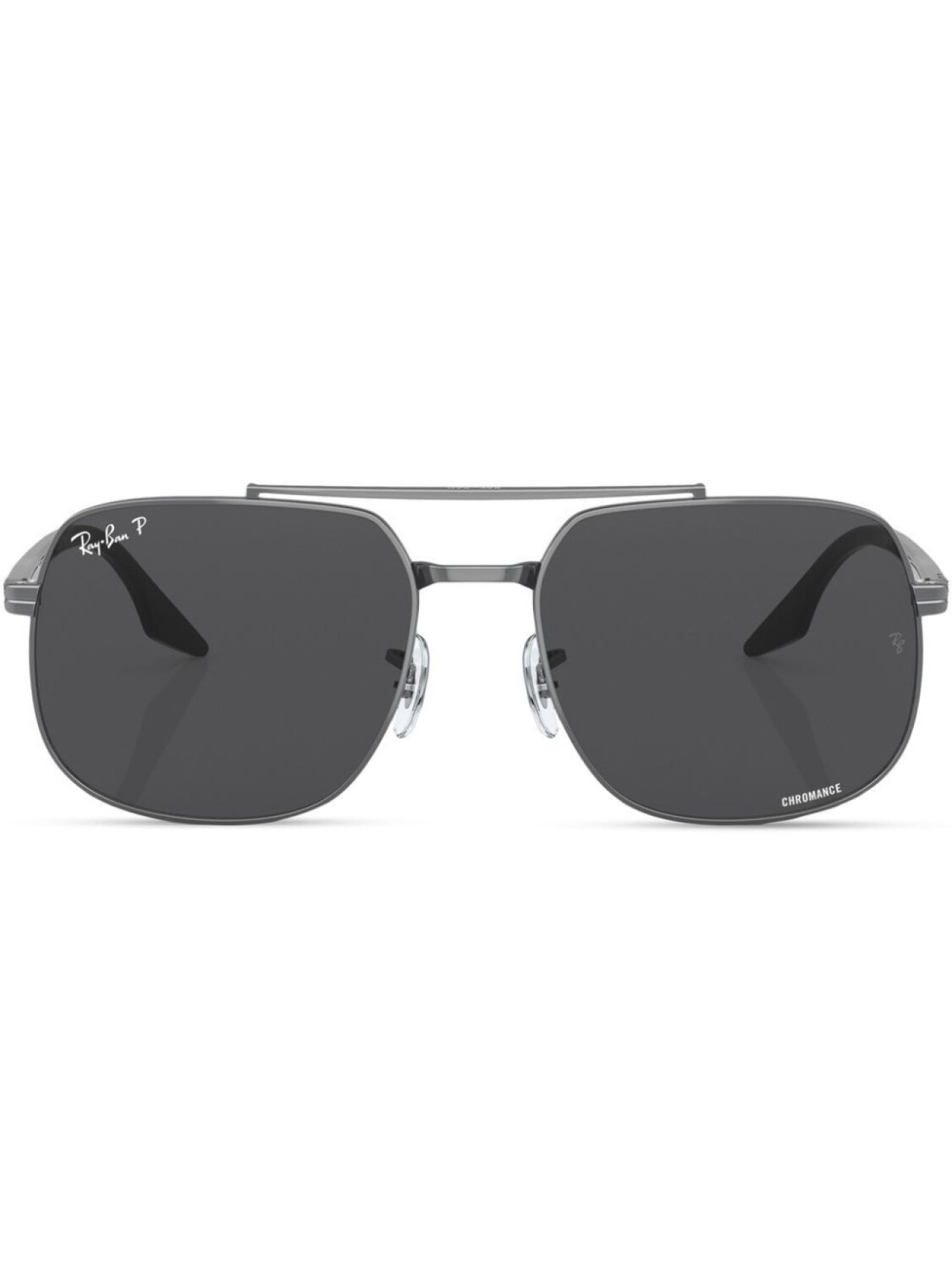 

Солнцезащитные очки в квадратной оправе Ray-Ban, серый