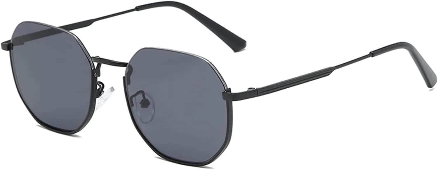 

Солнцезащитные очки XINXIN в ретро-стиле с полуободковой оправой для мужчин и женщин, пляжные солнцезащитные очки для отдыха на природе (Цвет: A, Размер: Средний), A