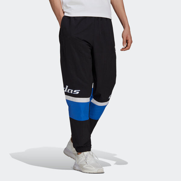Спортивные штаны adidas originals MENS TGP Embroidered Logo Printed Ankle-banded Sports Pants Black, черный — фото 4