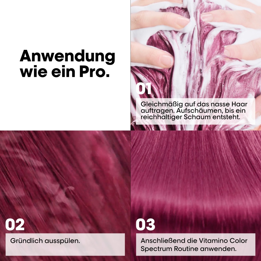 Шампунь serie expert vitamino color spectrum L Oreal Professionnel Paris, объем 300 мл — фото 3