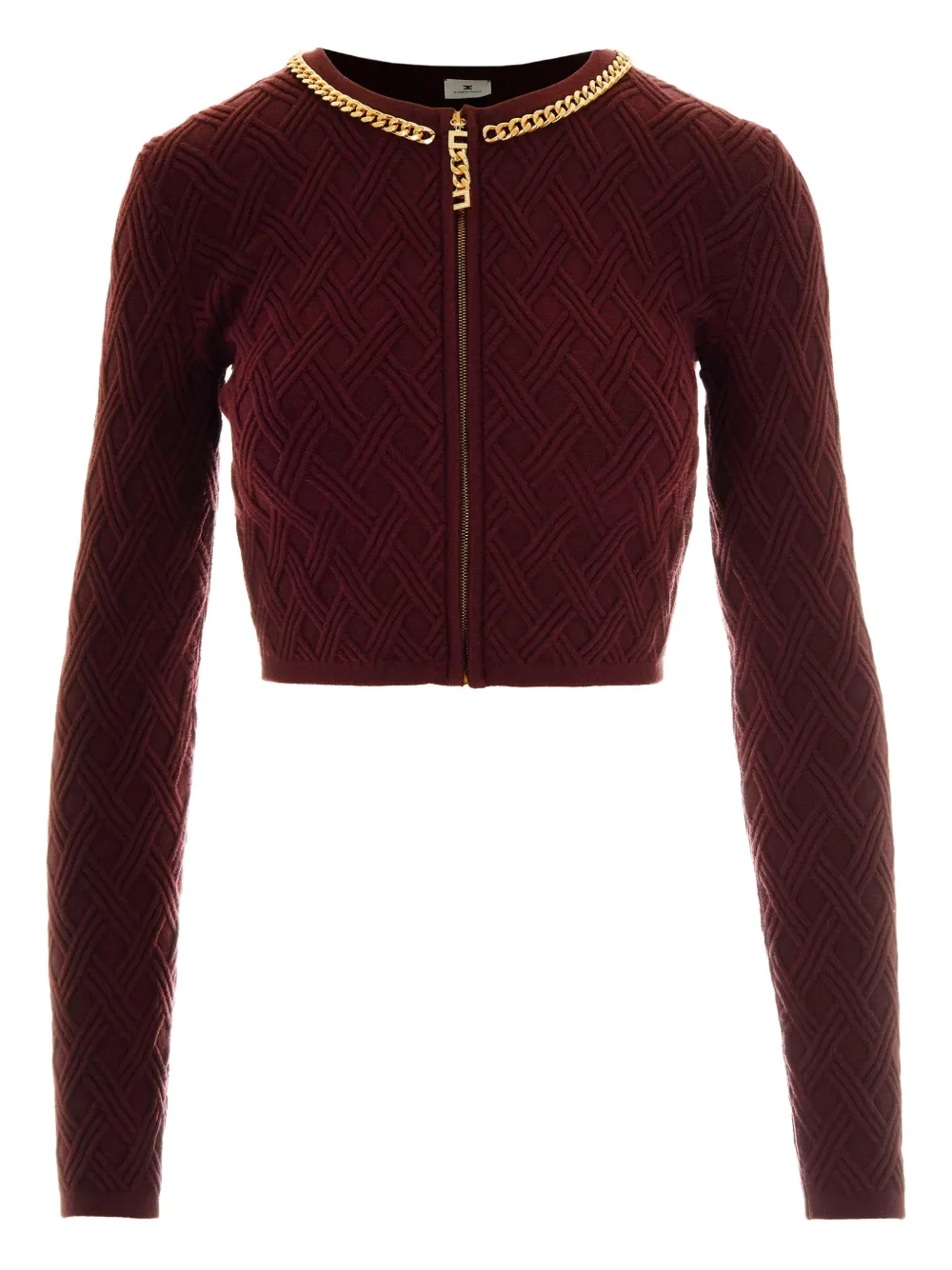 

Кардиган с цепочками Elisabetta Franchi, красный