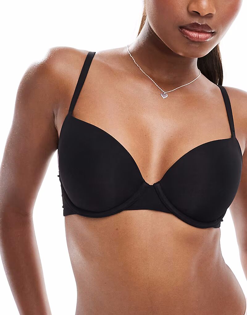 

Бюстгальтер-футболка Cotton On Ultimate Comfort черного цвета Cotton:On