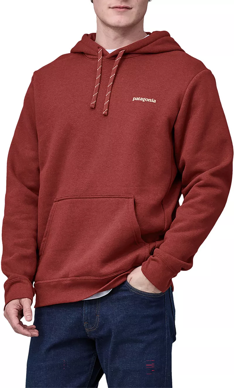 

Толстовка Patagonia для взрослых Fitz Roy Icon Uprisal, цвет Mangrove Red