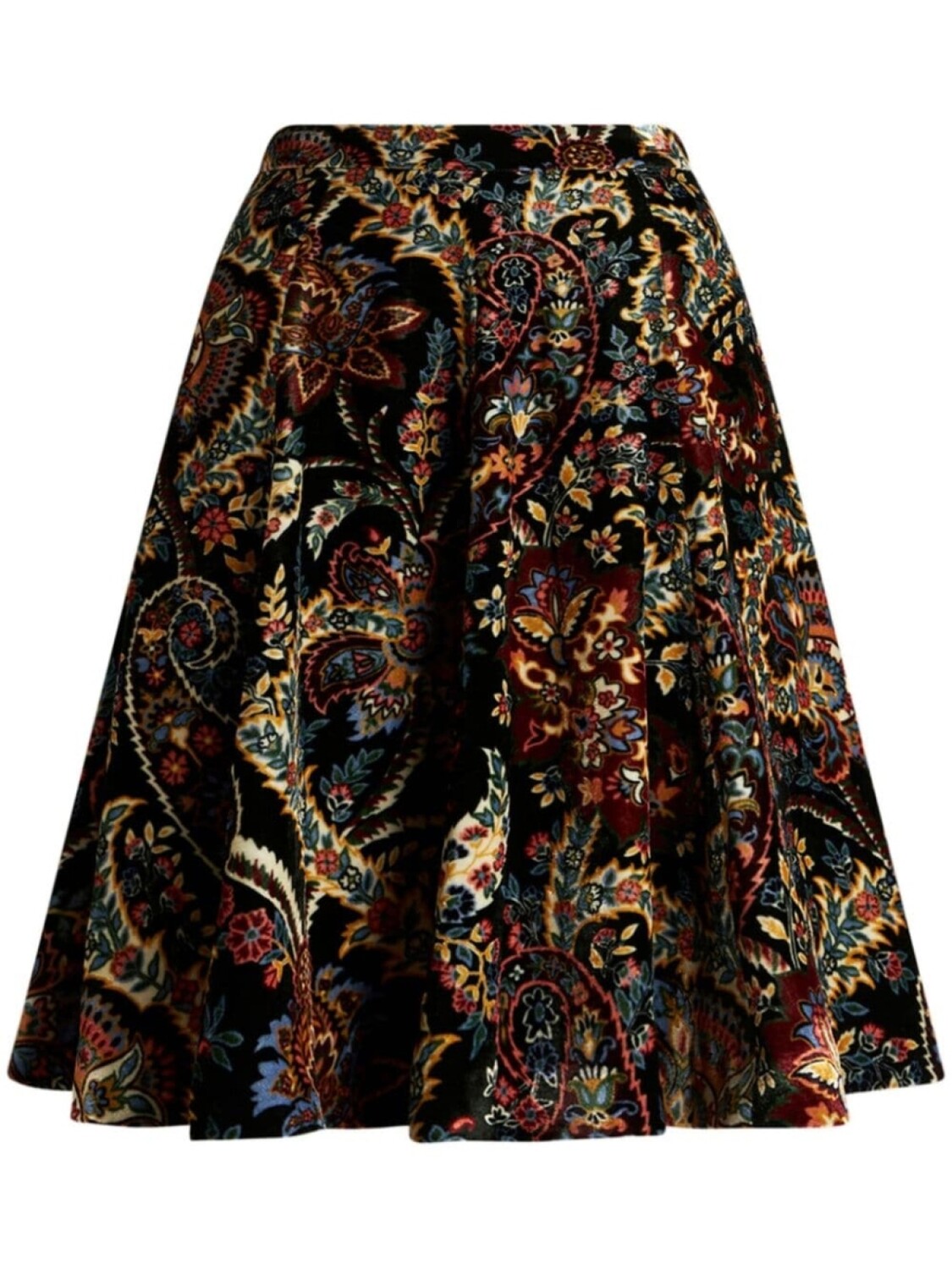

ETRO юбка с принтом пейсли, черный
