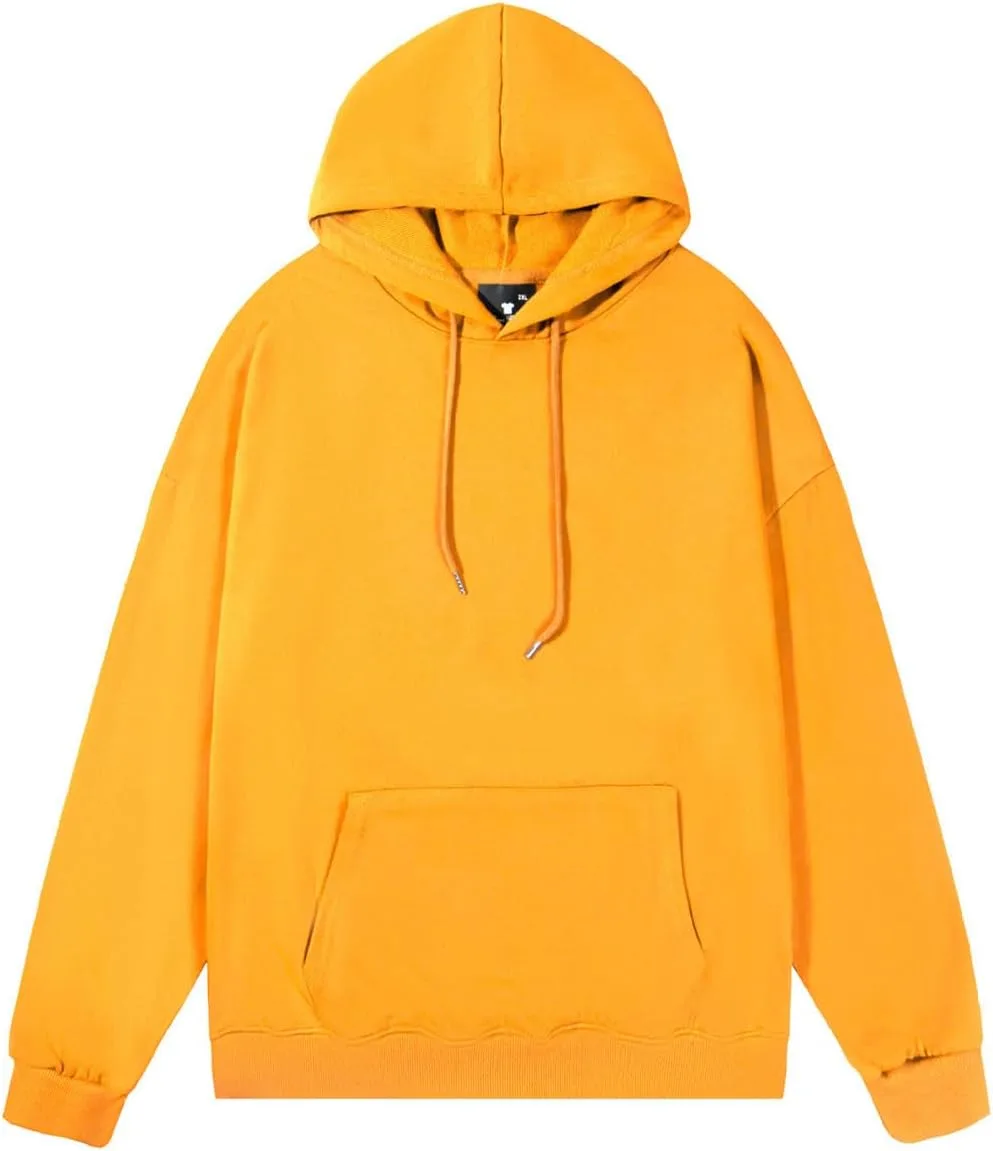 

Мужская толстовка с капюшоном осень, свободный крой, флис, с карманом