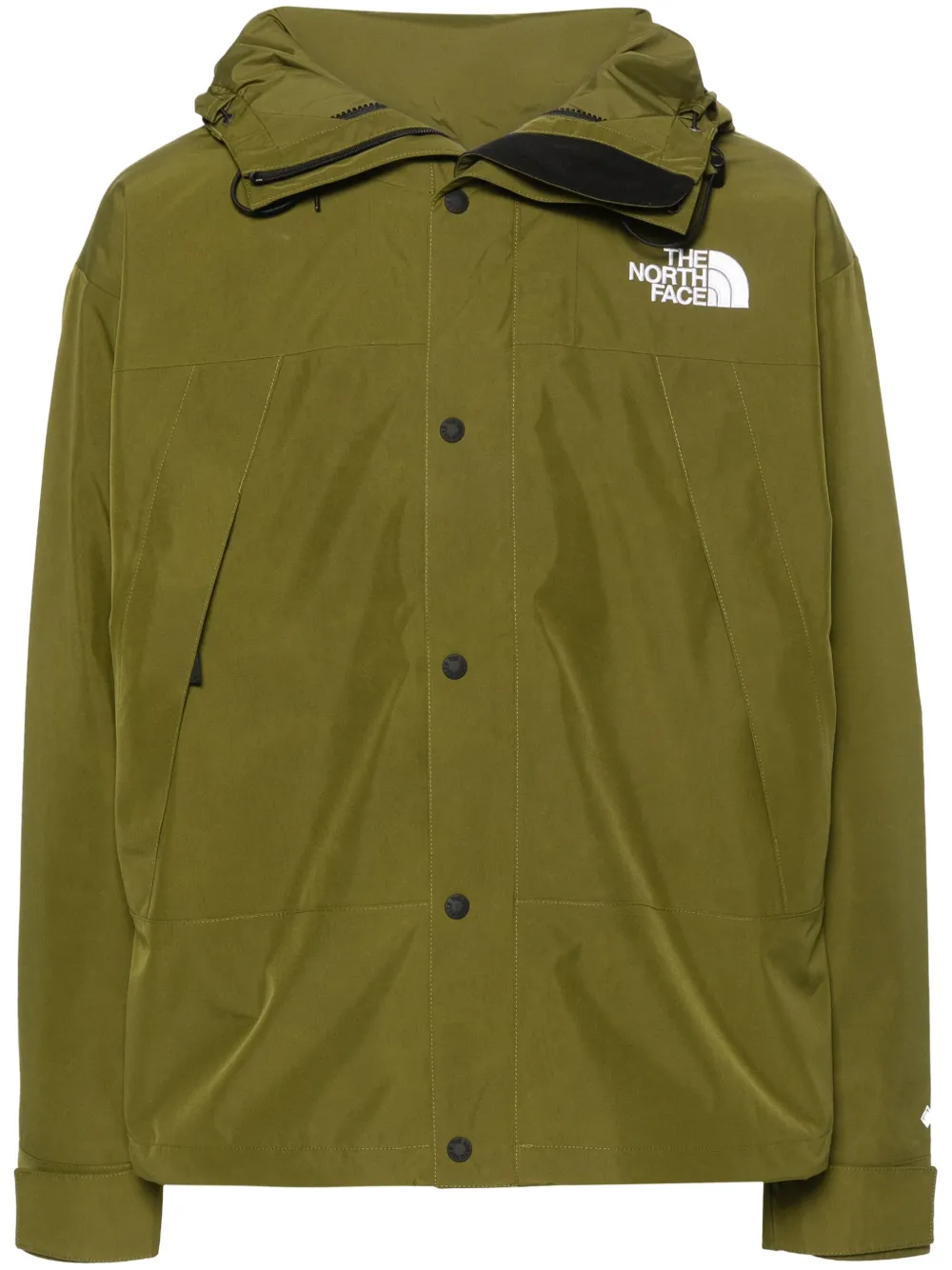 

Куртка с капюшоном и вышитым логотипом The North Face, зеленый
