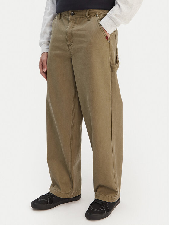 

Джинсы wide leg Mercury Straight Out EQYNP03325 Quiksilver, бежевый