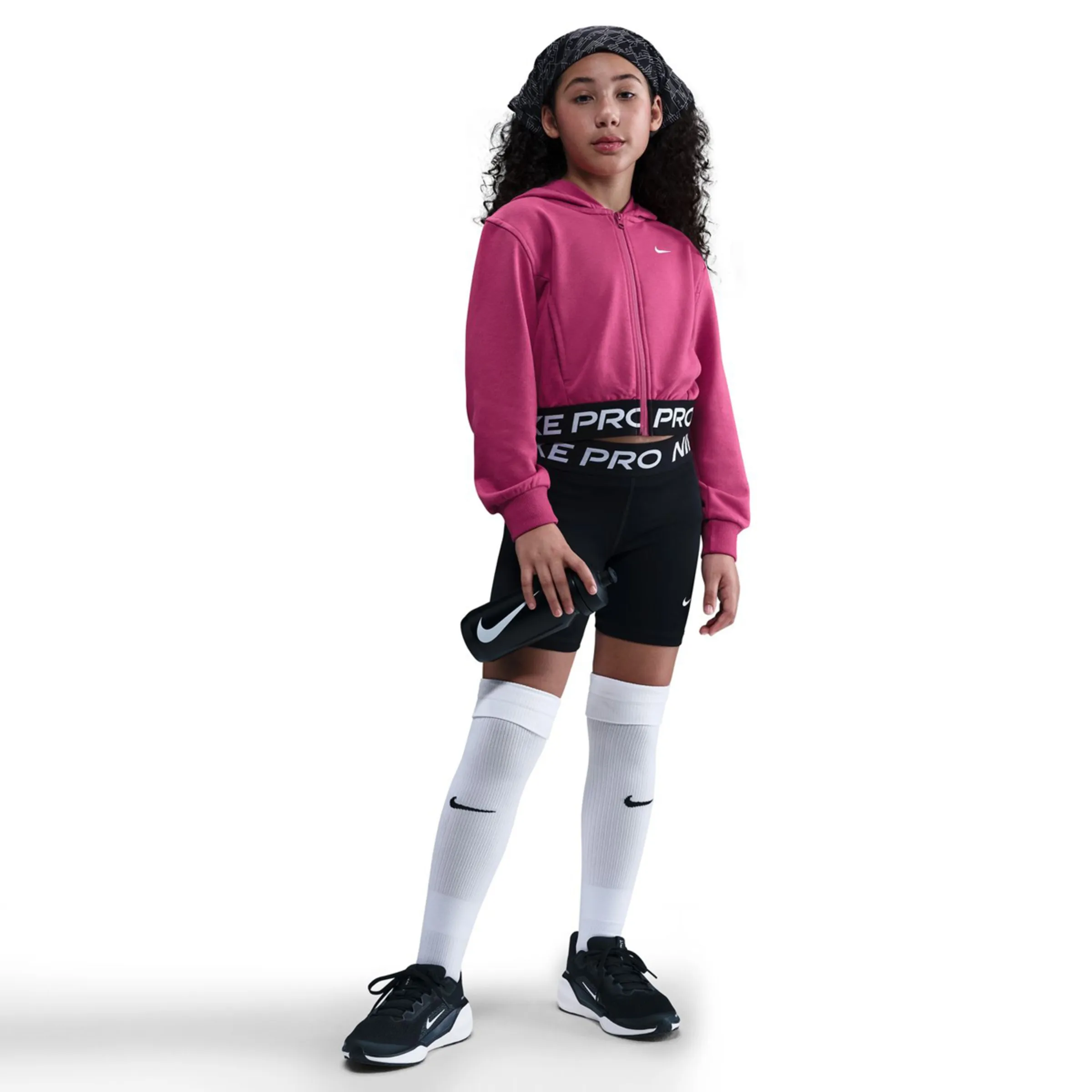 

Детская толстовка Pro Dri-FIT Fleece Nike, красный