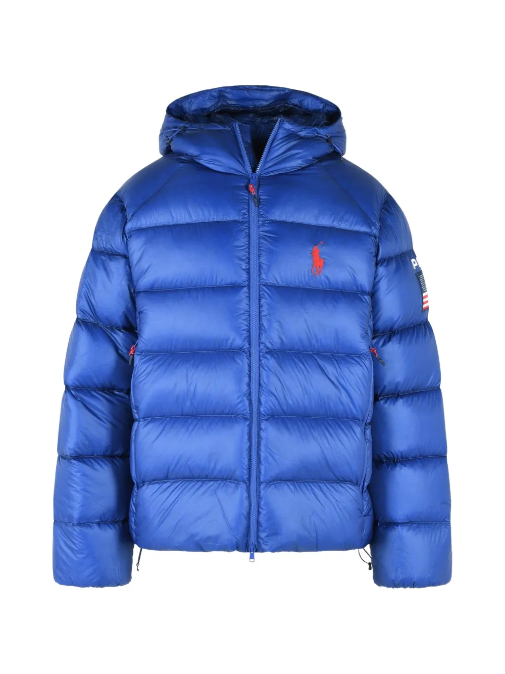 

Куртка Hawthorne Flag с вышитым логотипом и кулиской Polo Ralph Lauren, синий