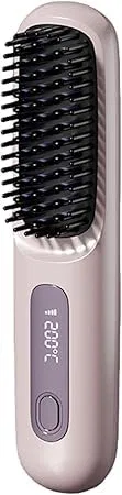 Беспроводная расческа-выпрямитель Control Pro Styling Brush от Zegla Swzec, Purple