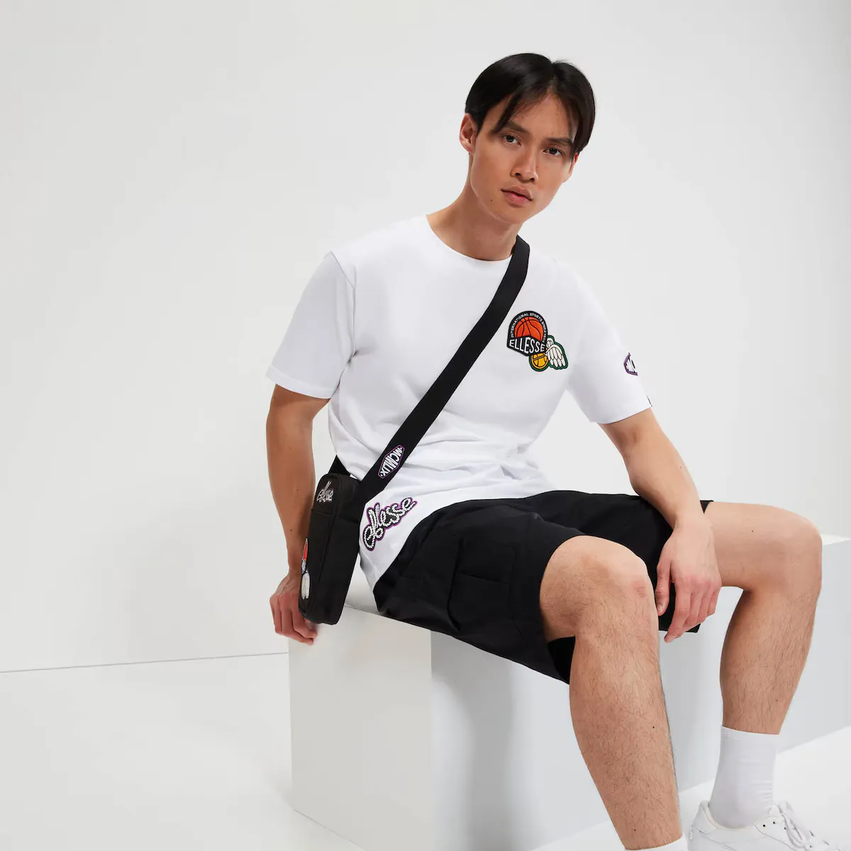 

Boretto Мужская футболка Ellesse, белый