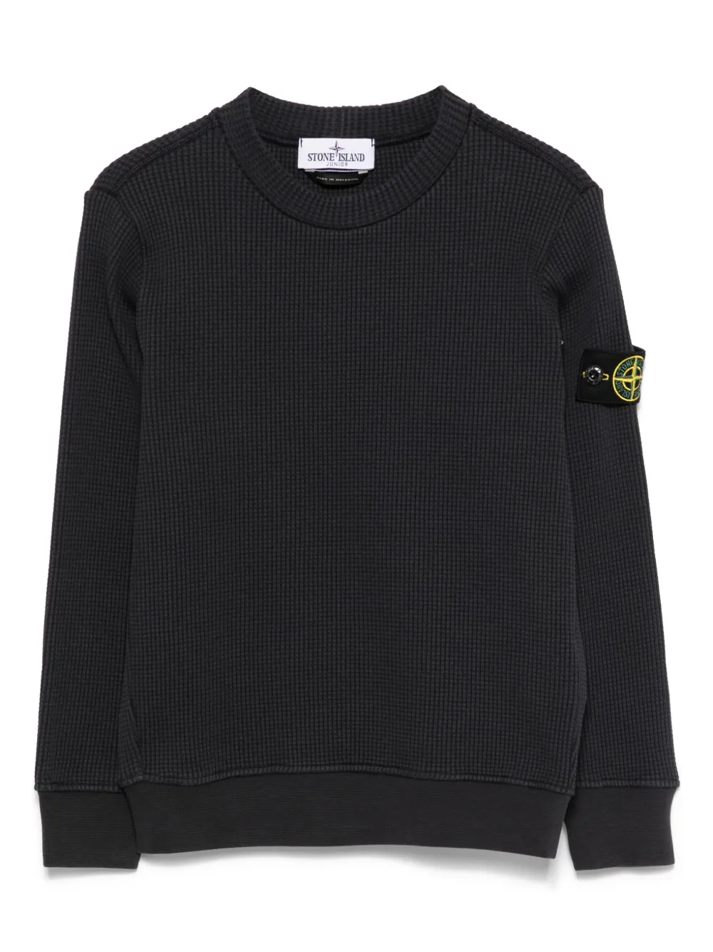 

Толстовка с нашивкой Compass Stone Island Junior, синий