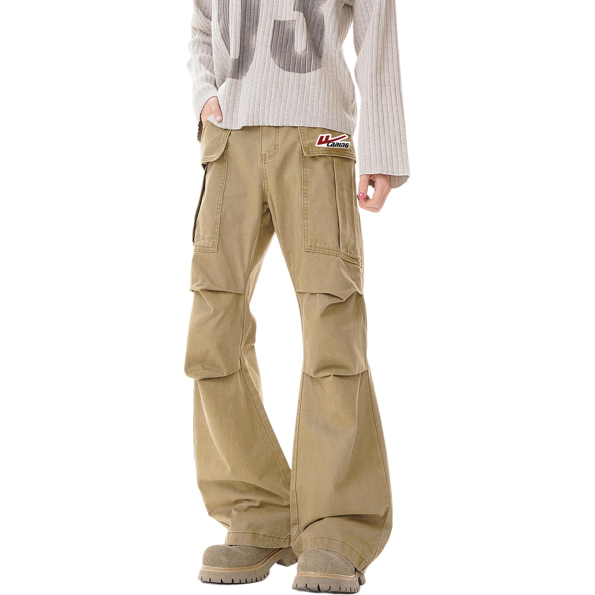 

Кargo-брюки Unisex Moderate WARRIOR, хаки (diy badge)