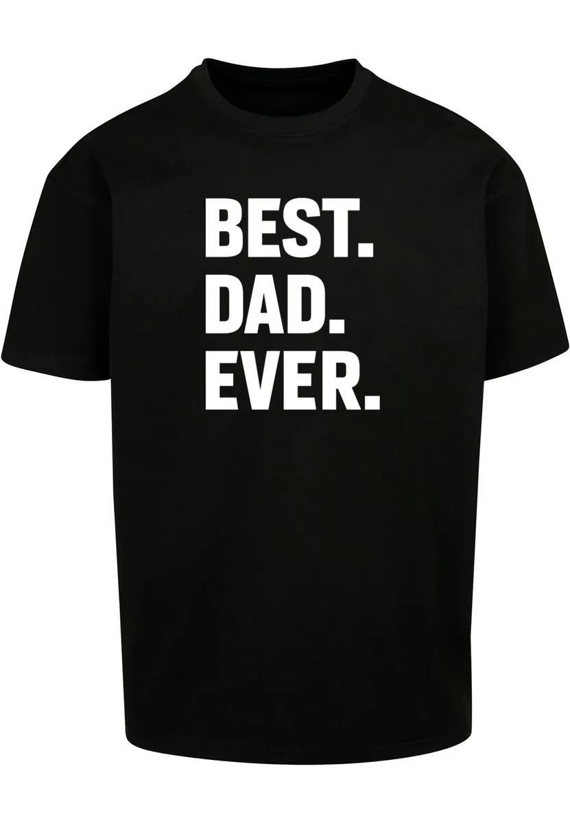 

Футболка Merchcode " Merchcode Men's Fathers Day — футболка Oversize Best Dad Ever Heavy ", черный