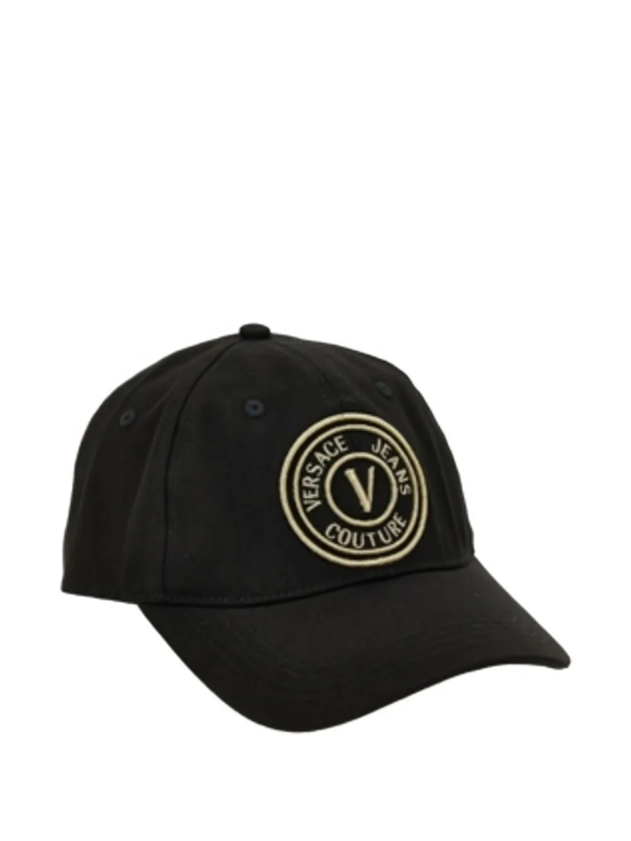 

Бейсболка с вышитым логотипом Versace Jeans Couture, черный