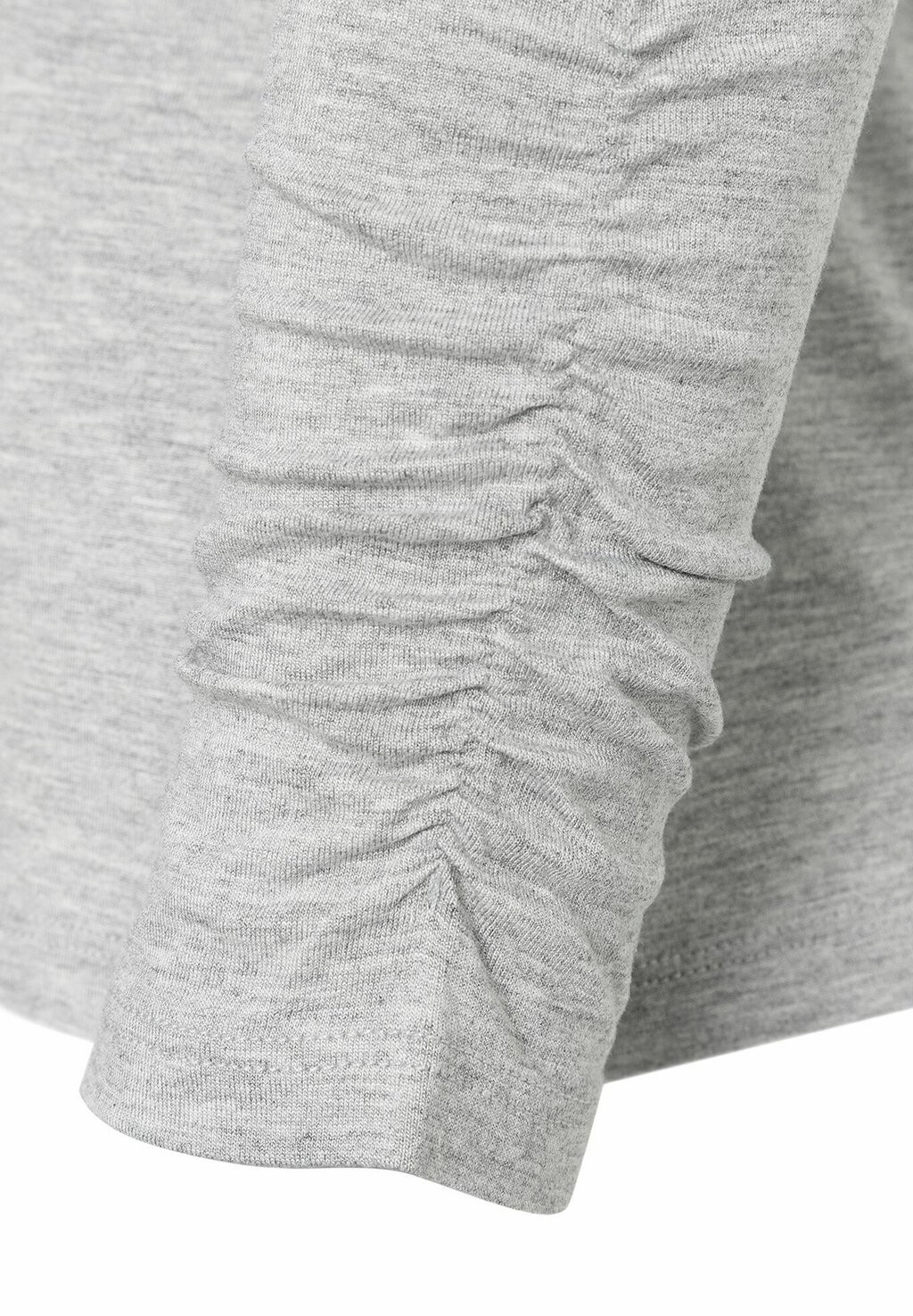 

Топ с длинными рукавами ROLLNECK More & More, цвет Mottled Light Grey