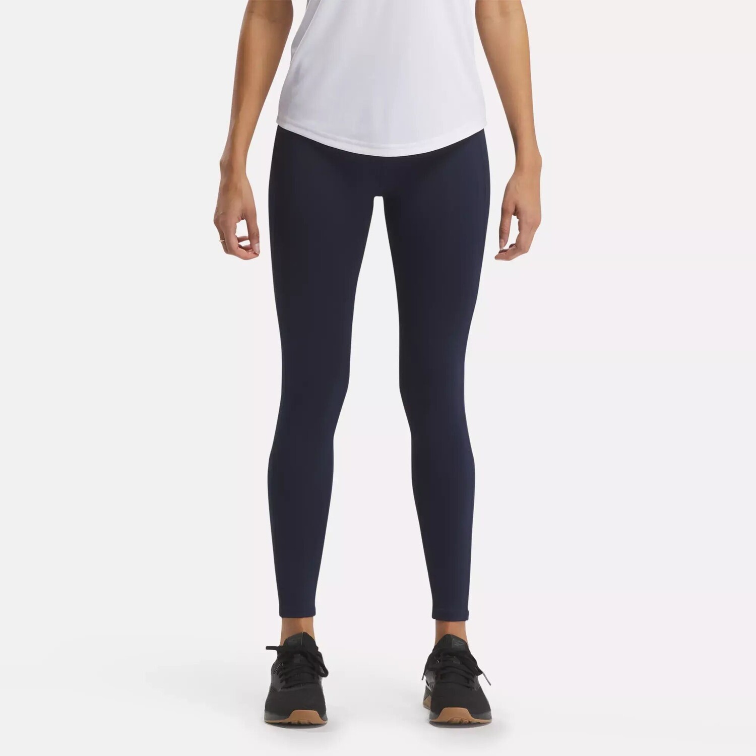 

Легинсы Reebok ID Train с большим логотипом, темно-синий