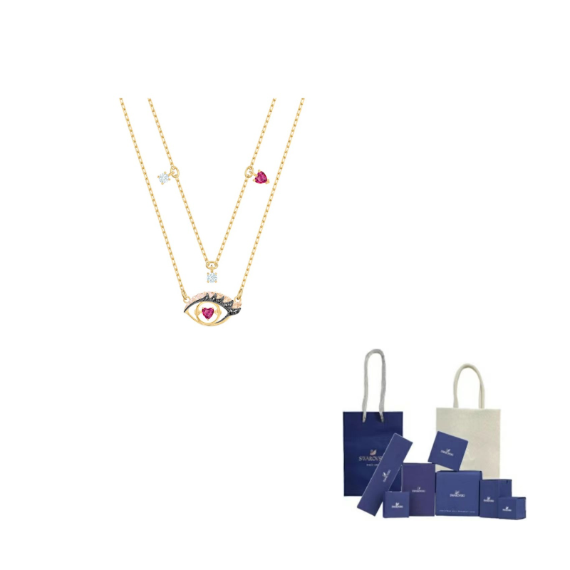 

Новое любовное ожерелье для женщин Swarovski, мультиколор