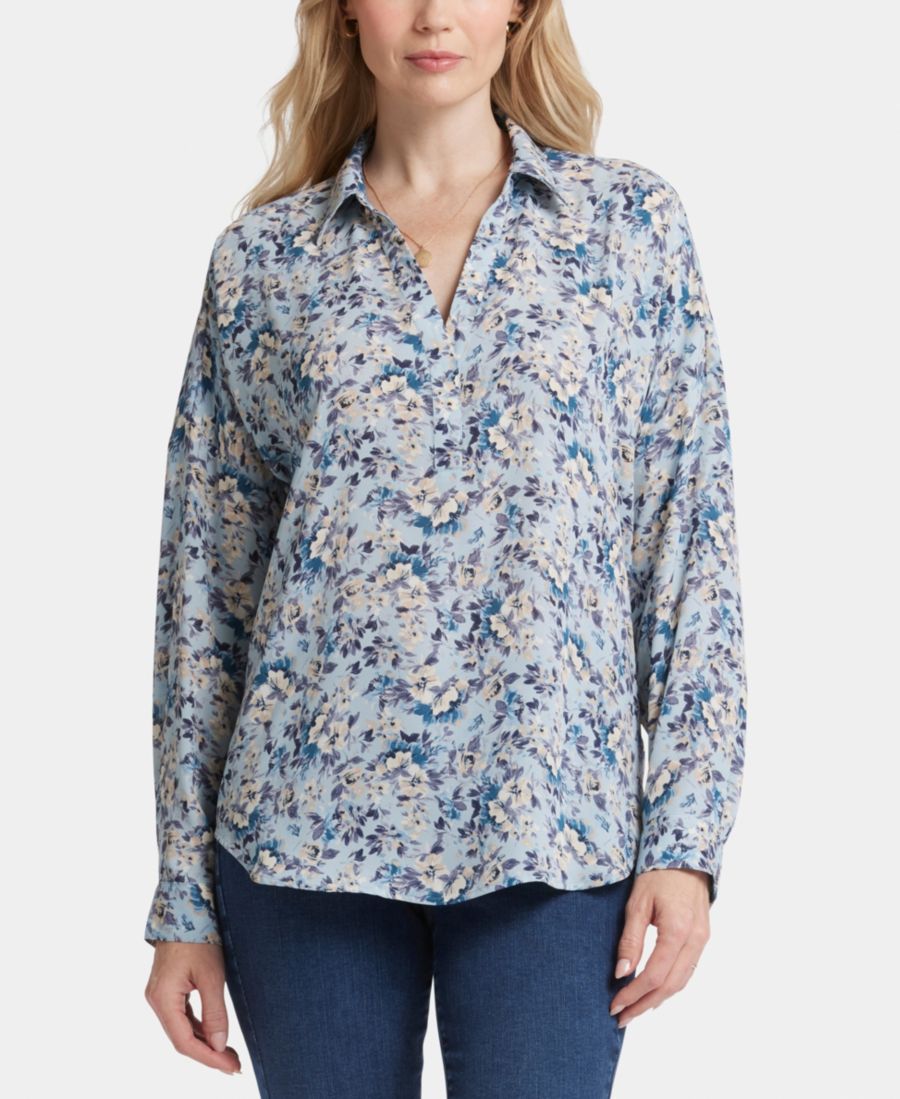 

Женская футболка с длинными рукавами "Бекки" NYDJ, Alpine Valley