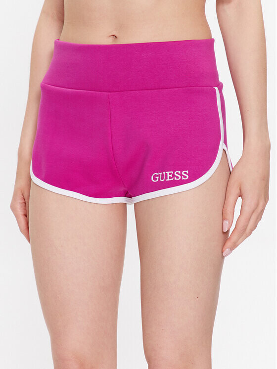 

Спортивные шорты regular fit Guess, розовый