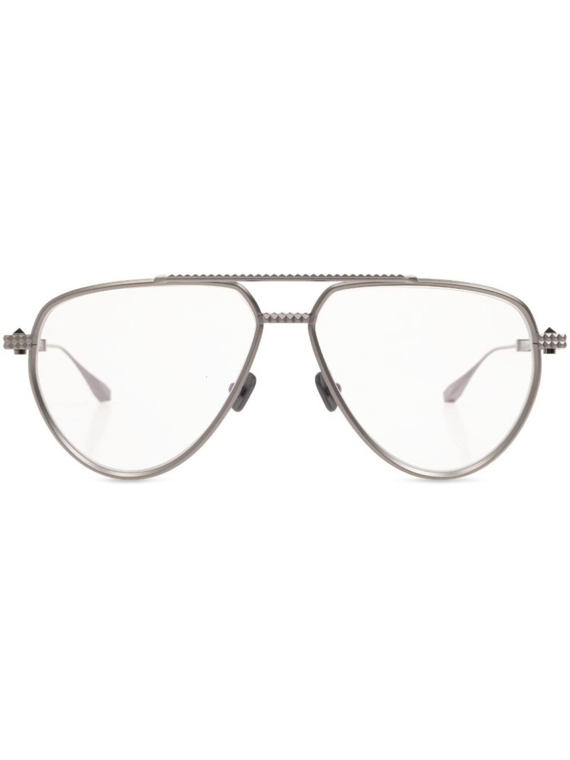 

Valentino Eyewear очки Rockstud в оправе пилота, серебристый