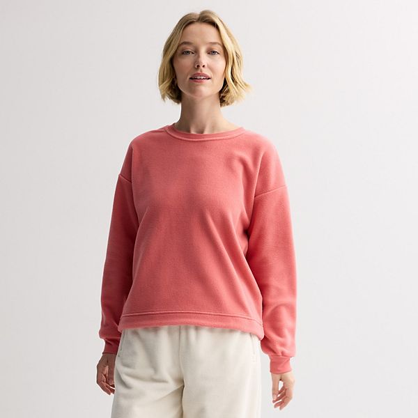 

Женский микрофлисовый пуловер Tek Gear, Scented Rose