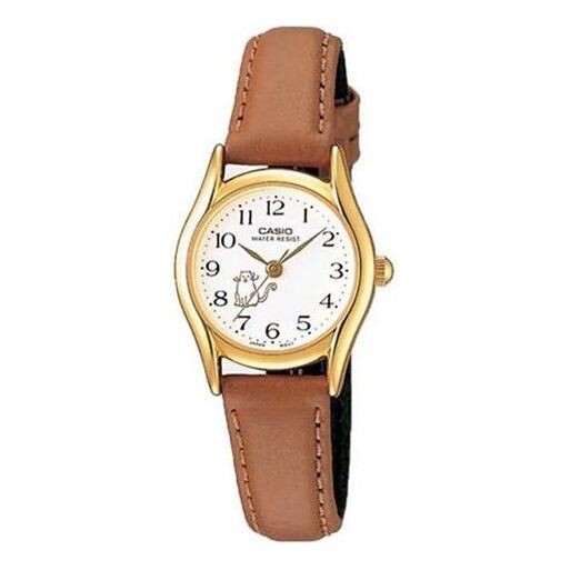 

Часы CASIO Quartz Waterproof Brown Analog, коричневый