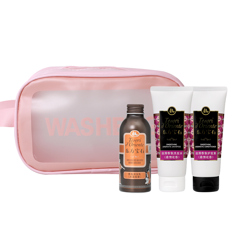 

Наборы для ухода Unisex Tesori D'Oriente, water lotus (aluminum can) travel bath & care set 95ml*3