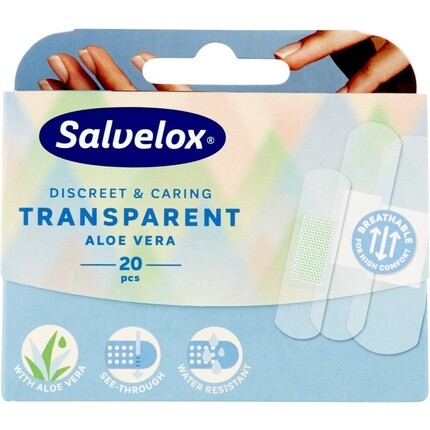 

Tiritas Salvequick Transp Алоэ Вера 20 шт. Salvelox