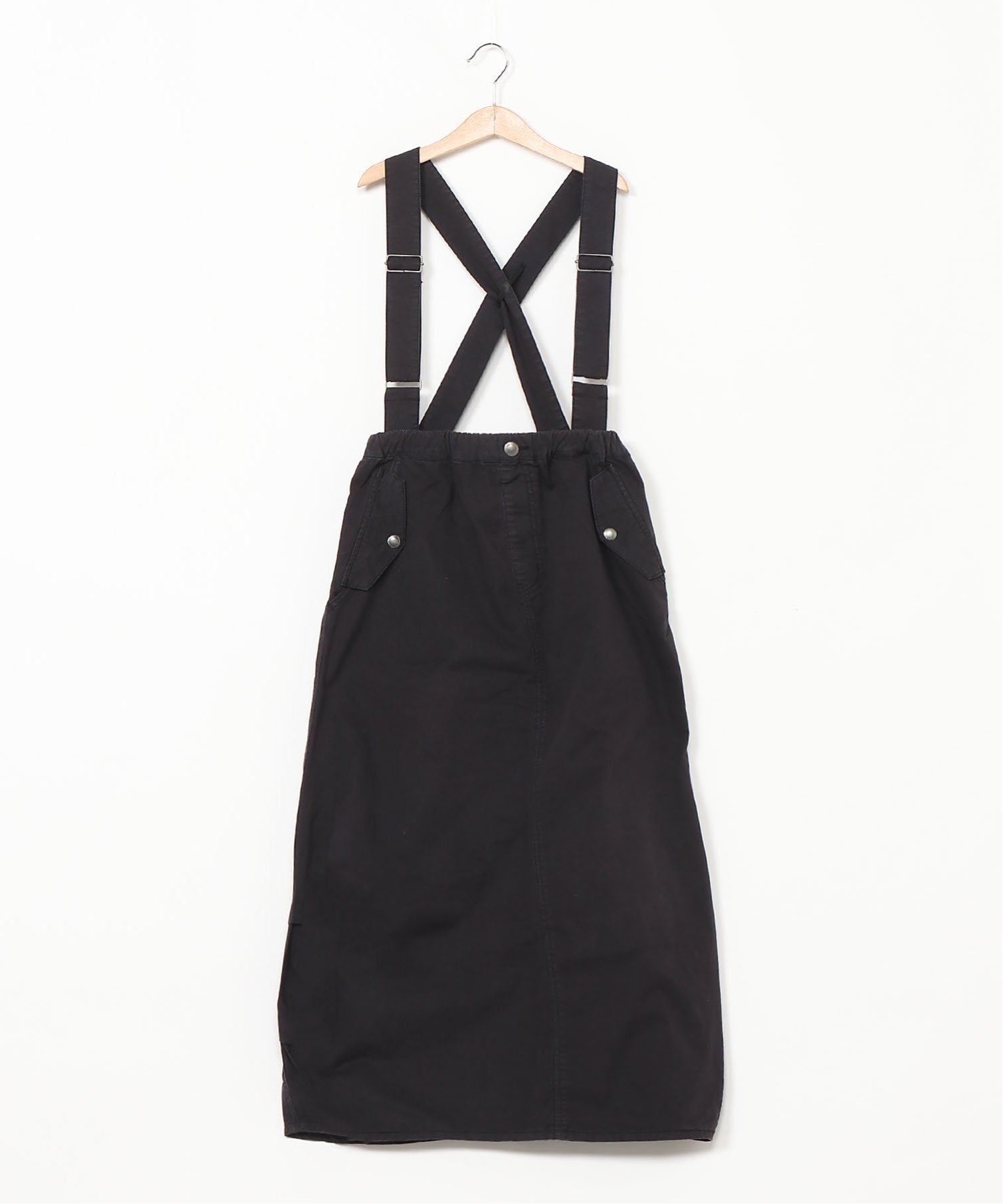 Jr. Военная юбка на подтяжках Ocean&Ground, black