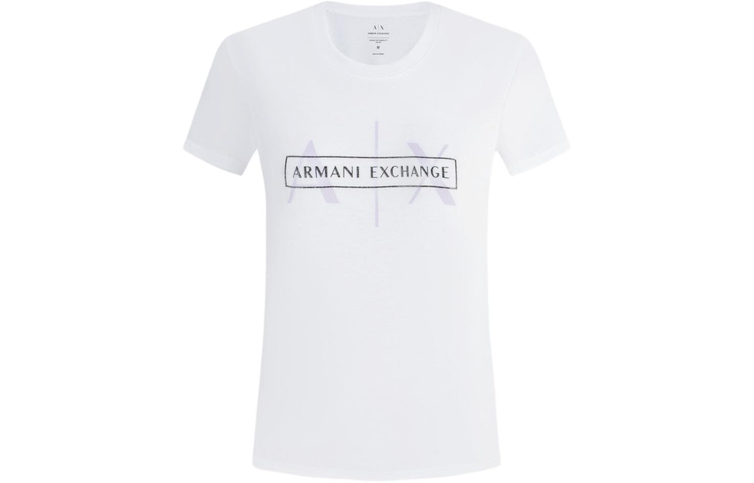 

Футболка женская белая Armani Exchange