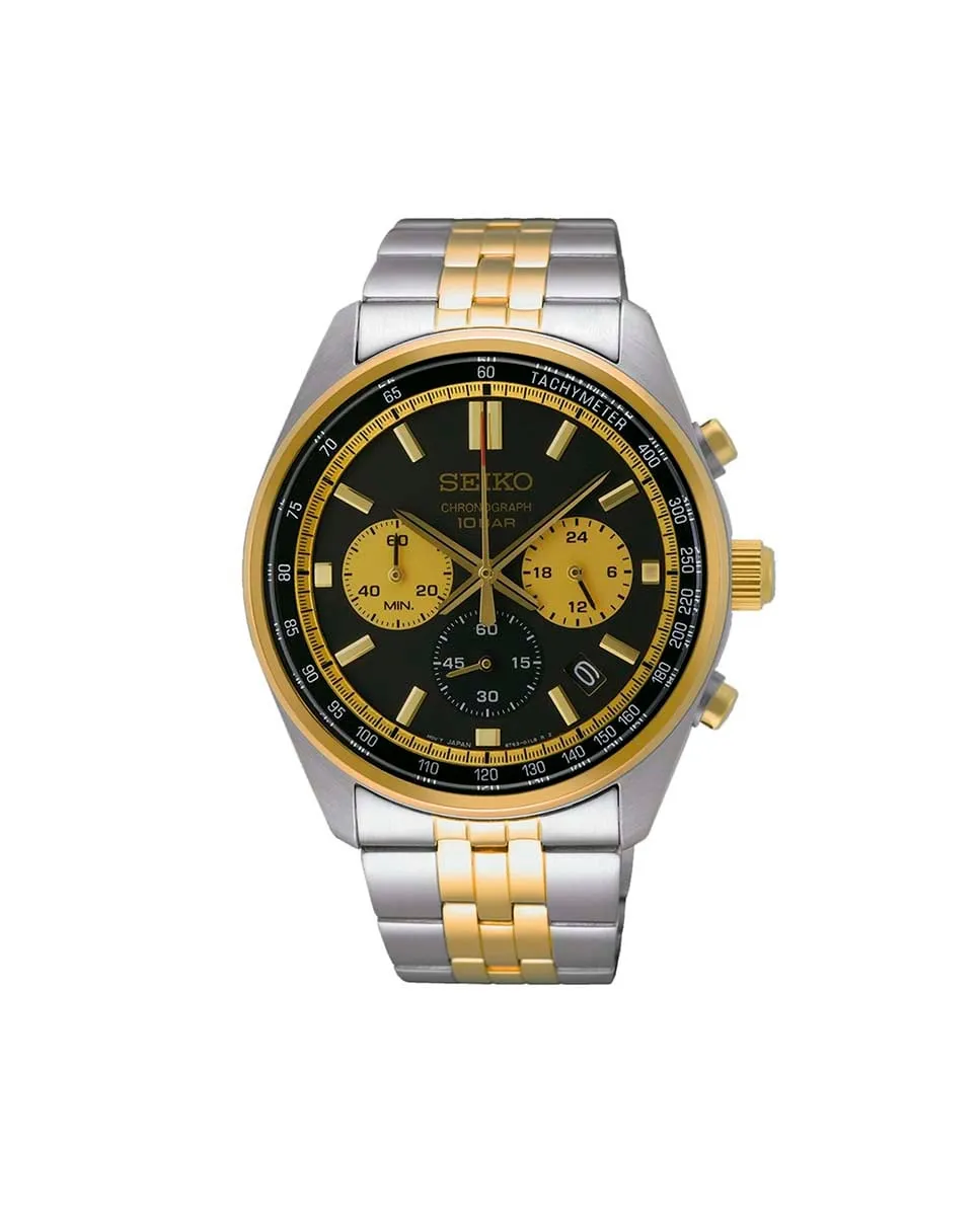 

Мужские часы Neo sports SSB430P1 из стали с серебряным ремешком Seiko, серебряный