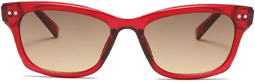 

модные солнцезащитные очки «кошачий глаз» с заклепками для женщин и мужчин, популярные очки для вождения на открытом воздухе, очки для вечеринок TYUVIVO, Baowen-tea