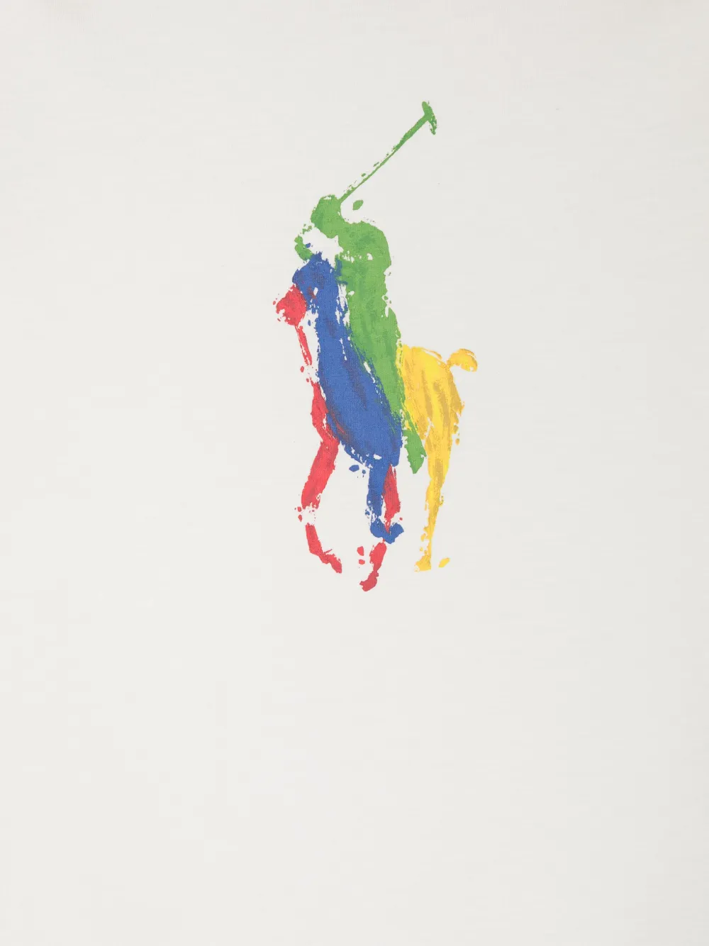 Футболка с логотипом Polo Pony Polo Ralph Lauren Kids, белый — фото 3