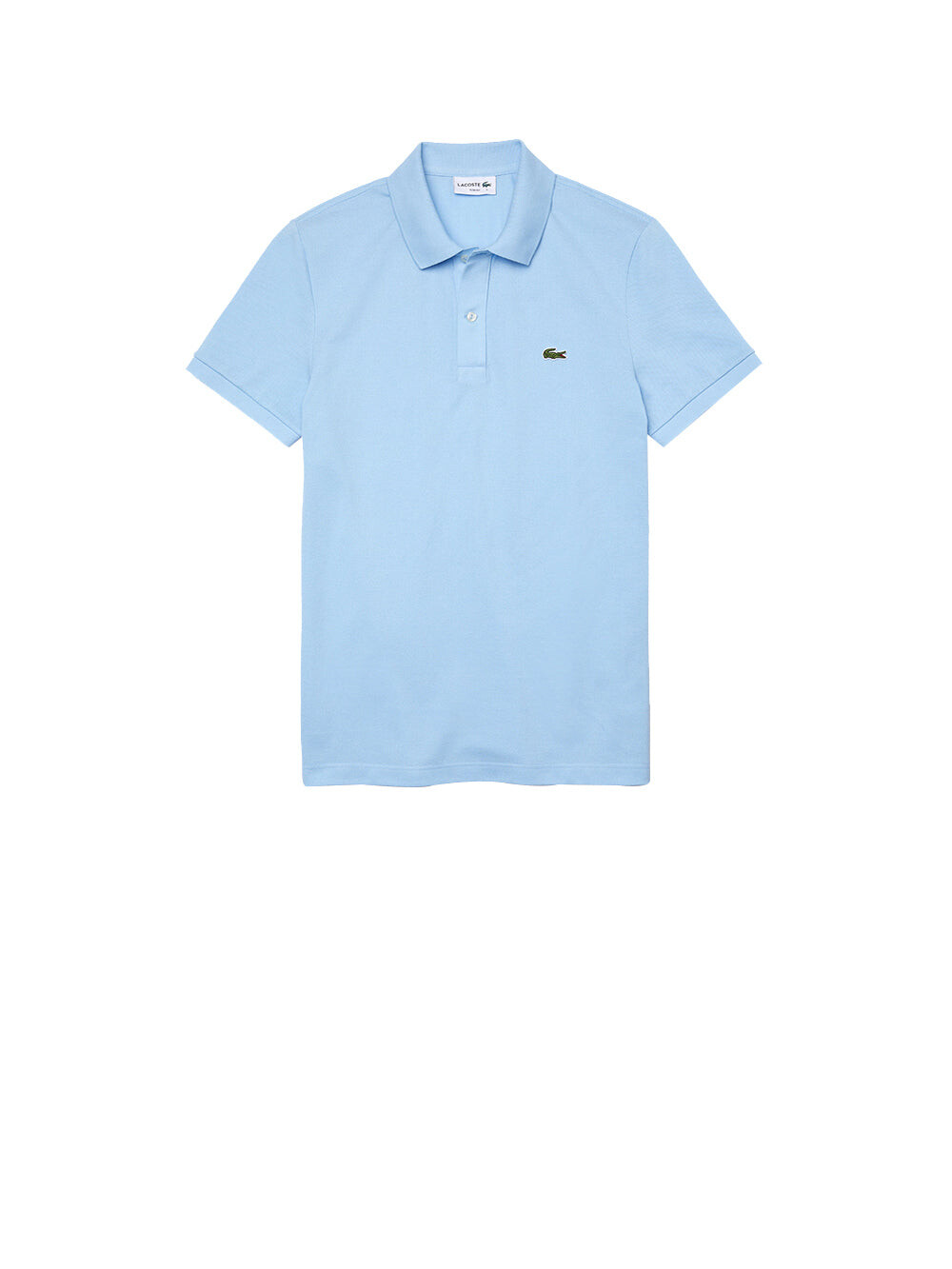 

Голубая мужская рубашка-поло Lacoste