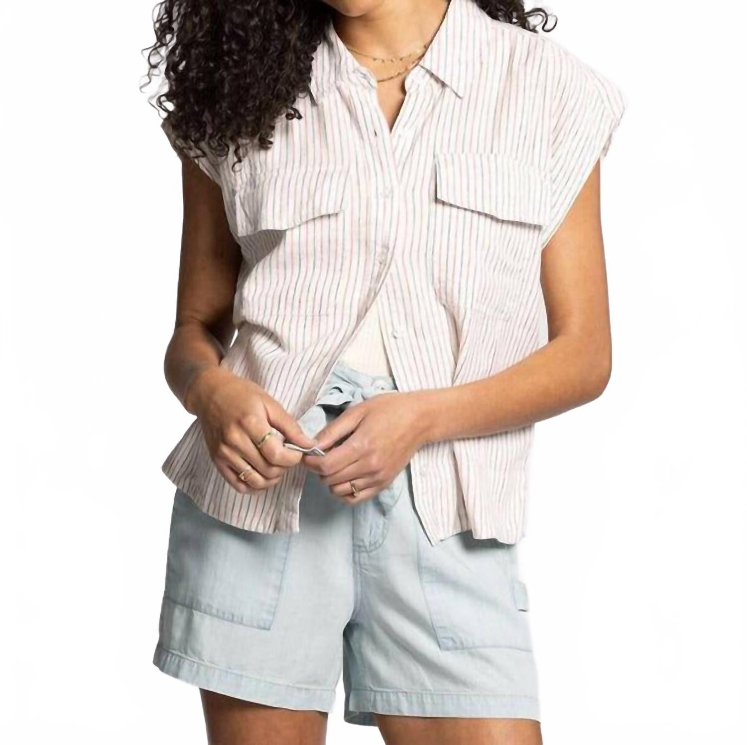 

Лидия Топ в белом цвете Thread & Supply