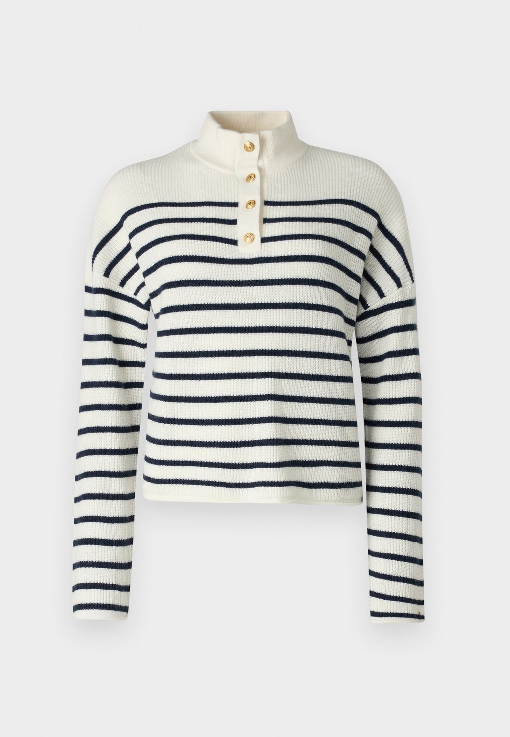 

Джемпер GOLD BUTTON SWEATER Tommy Hilfiger, молочный
